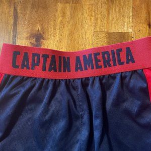 Boys Marvel Captain America Shorts Size S 6/7